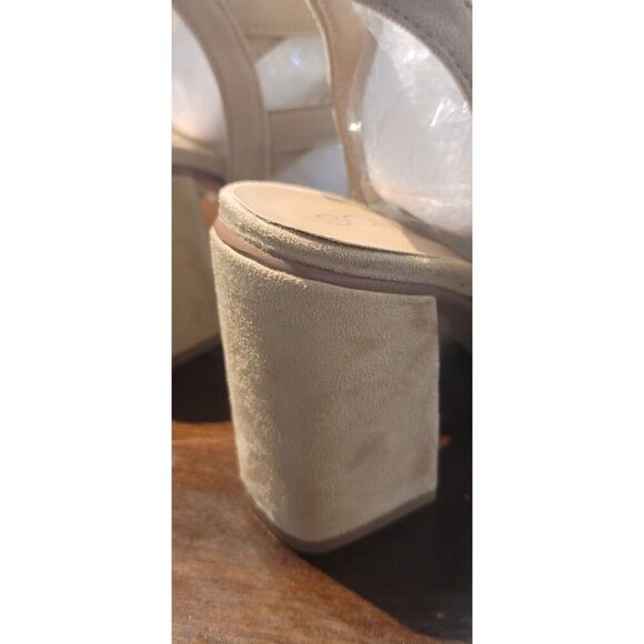 SOHO GIRLS LACE-UP SUEDE BLOCK SANDALS SIZE 8 NEW IN BOX - Picture 10 of 15